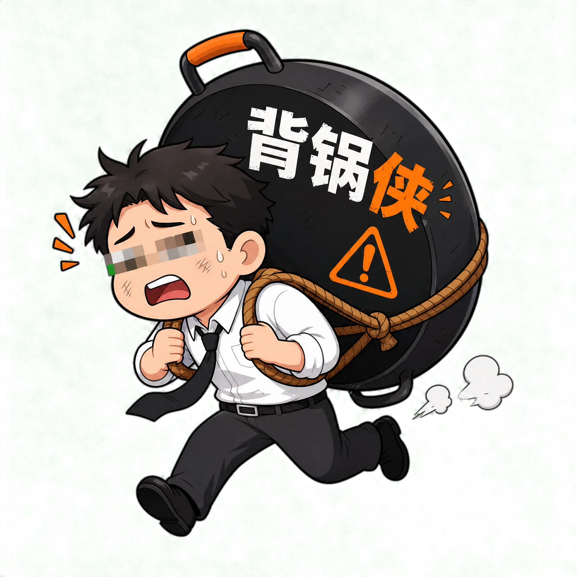 背锅侠吉祥物